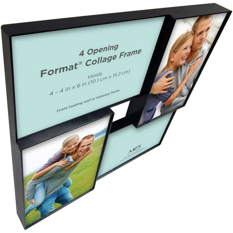 MCS Format Collage Frame With 4-4x6 Openings