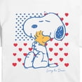 thumbnail image 3 of Peanuts - Snoopy Americana Heart Flag Cropped Graphic T-Shirt, 3 of 6