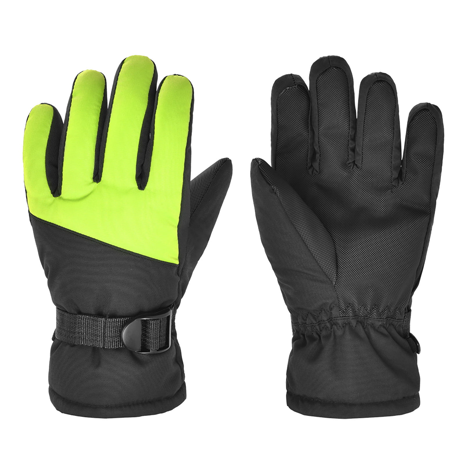 Heat Holders Kids Waterproof Fleece Insulated Thick Thermal Winter Ski Gloves 