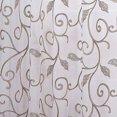 thumbnail image 2 of Amrapur Overseas 2 Pack Rideaux à Panneaux Brodés 37 x 84 Pouces, Standard, Taupe, 2 of 2