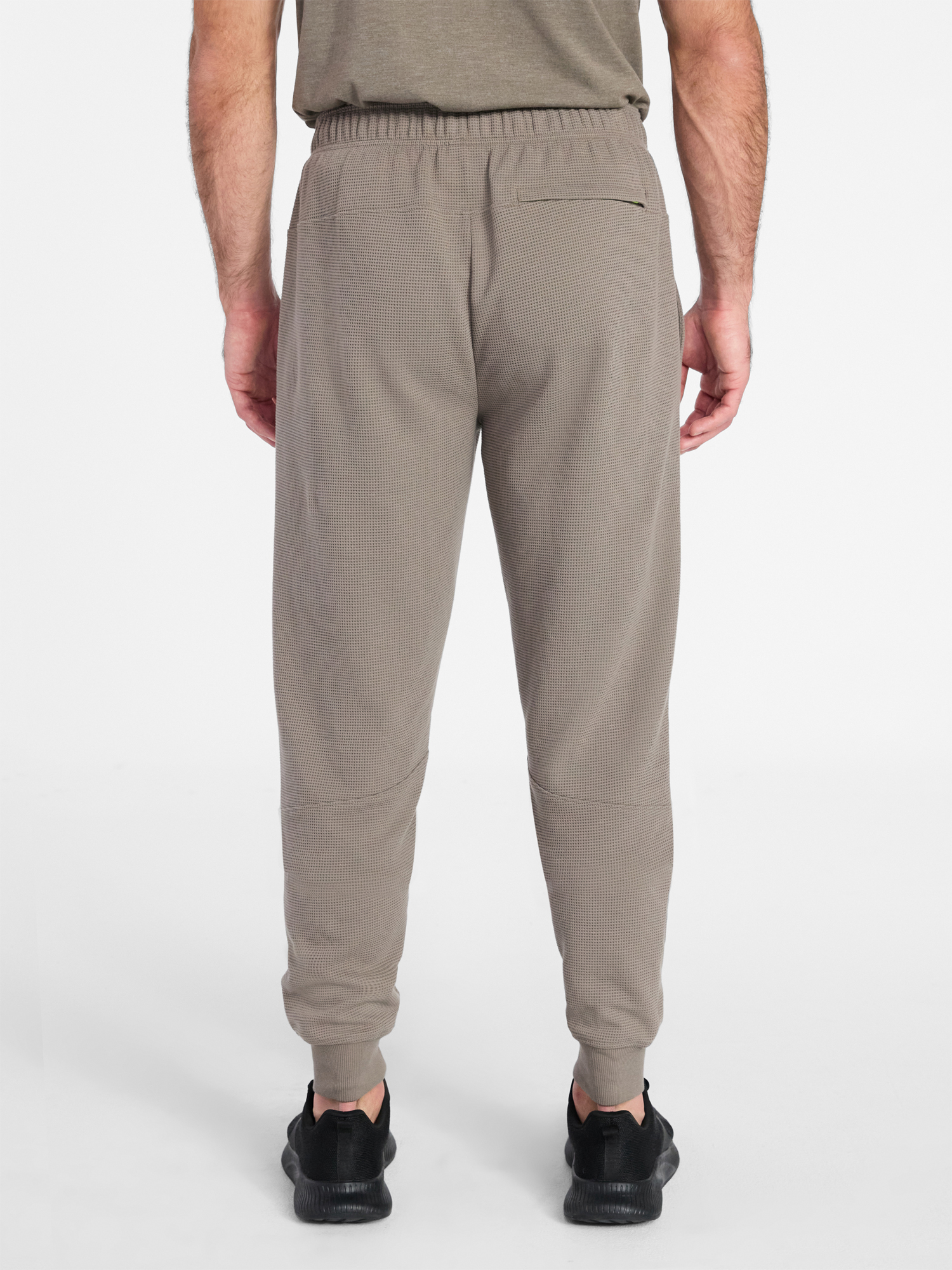 Athletic Works Men's and Big Men's Waffle Knit Joggers Pants, 30" Inseam, Size S-3XL