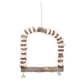 thumbnail image 2 of Juguete de Swing de Loro, Instalación Fácil de Madera de Madera de Madera para Pájaros de Pájaro Applewood para Coches para loros para periquitos Pequeños, 2 of 7