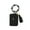 Black, variant on Silicone Multi-Pocket Wrist Purse with Zipper Closure, Compact Card Organizers & Beaded Bracelets for Daily Commute