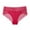 Red, variant on Women's Thongs Underwear Cotton Seamless Thongs for Women Lace Trim Panties (Red, M)
