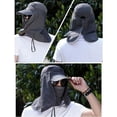 thumbnail image 4 of Outdoor Sun Cap Fishing Hat with Removable Neck Flap,for Men Women Sportswear, 4 of 4