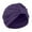 Purple, variant on AWZXDE Women's Solid Comfortable Square Headwrap Pull On Style Turban Cap Army Green