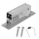 thumbnail image 2 of Cerradura de puerta eléctrica de tipo estrecho ajustable con modo de desbloqueo doble, cerradura de control de acceso, 2 of 14