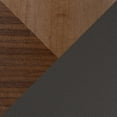 thumbnail image 2 of LumiSource Walnut Wood, Brown PU Anabelle Chair (Set of 2), 2 of 8