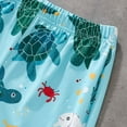 thumbnail image 6 of WOYY Infant Boys Summer Outfits Turtle Print Short Sleeve Tshirt Shorts Set, Sizes 18-24M, 6 of 8
