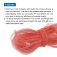 thumbnail image 3 of 30 Yards Mesh Tube 3/8 Inch Decor Tubing Flex for Wreath,DIY Craft Dark Red, 3 of 6