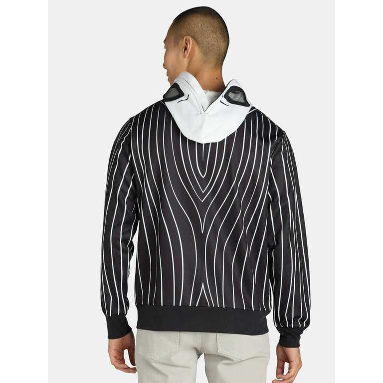 Nightmare Before Christmas, Men's Graphic Zip Front Cosplay Nightmare Before Christmas, Men's Graphic Zip Front Cosplay