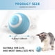 thumbnail image 4 of Juguete inteligente para gatos, bola rodante automática, bola interactiva para gatos, recargable por USB, juguetes eléctricos giratorios para gatos, accesorios para mascotas, 4 of 5