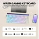 thumbnail image 5 of Teclado magnético para juegos MechLands Aula Hero84 HE con cable, 75% RGB, 5 of 8