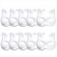 thumbnail image 1 of 10 Máscaras de Therian, Máscaras de Blancas, Máscaras de Halloween en , Máscaras de Media Cara de Animal, Máscaras para Mascarada, Fiesta de Cosplay., 1 of 5