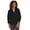 Black, variant on Apparel 5483 Women's Coastal Sweatshirt-Lake Blue-XS