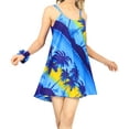 thumbnail image 3 of HAPPY BAY Women's Honeymoon Nightshirts Mini Slip Nighty 16-18 Aqua-AC36, 3 of 4