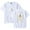 White, variant on Raveena Aurora Where The Butterflies Tour 2025 Merch Short Sleeve T-shirt Unisex Fashion Crew Neck Top