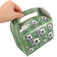 thumbnail image 4 of KAKOWELY 12 cajas de papel para galletas y dulces con temática de fútbol y asas., 4 of 4