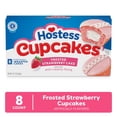 thumbnail image 3 of Hostess Cupcakes, Artificially Flavored Strawberry Snack Cakes 8 ct - 5 Pack, 3 of 4