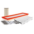 thumbnail image 1 of Kit De Bujías Cobre, Filtro De Aire, Filtro Para Aceite Sintético Y Filtro De Cabina 8 PIEZAS Afinación Sin Aceite Compatible con Golf 2010 A 2014 Volkswagen L5 2.5L, 1 of 3