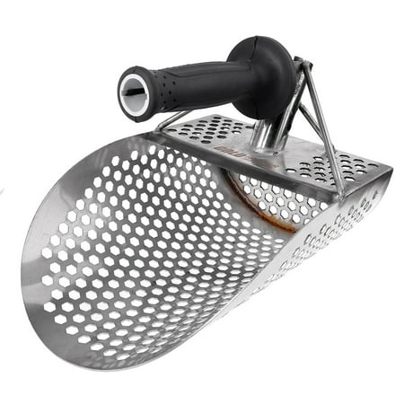 

Partygee Sand Scoop for Metal Detecting Stainless Steel with Hexahedron Holes for Beach