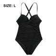 thumbnail image 2 of Tempt Me Traje de baño vintage de dos piezas para mujer, bikini retro con cintura alta fruncida y parte inferior, 2 of 6
