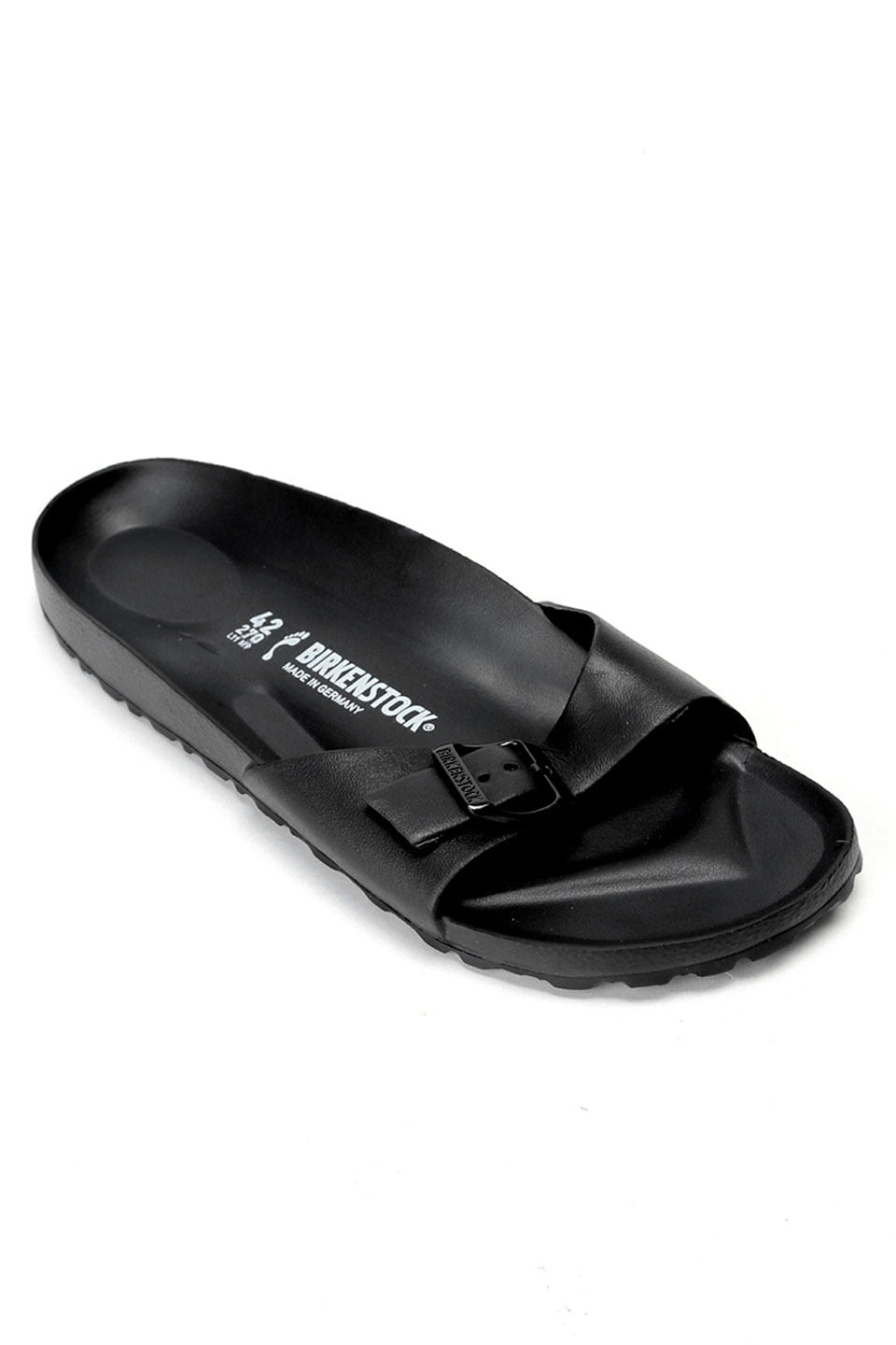 Birkenstock Rubber Slippers in Black 