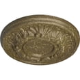 thumbnail image 3 of Ekena Millwork 7 1/2"OD x 1 1/8"P Odessa Ceiling Medallion (Fits Canopies up to 2 1/2"), Hand-Painted Mississippi Mud Crackle, 3 of 7