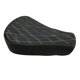 thumbnail image 1 of Asiento individual de conductor delantero de motocicleta para PU_Grid Cola Asiento de conductor individual para motocicleta, 1 of 6