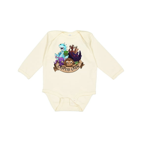 Inktastic Cryptid Crew Boys or Girls Long Sleeve Baby Bodysuit