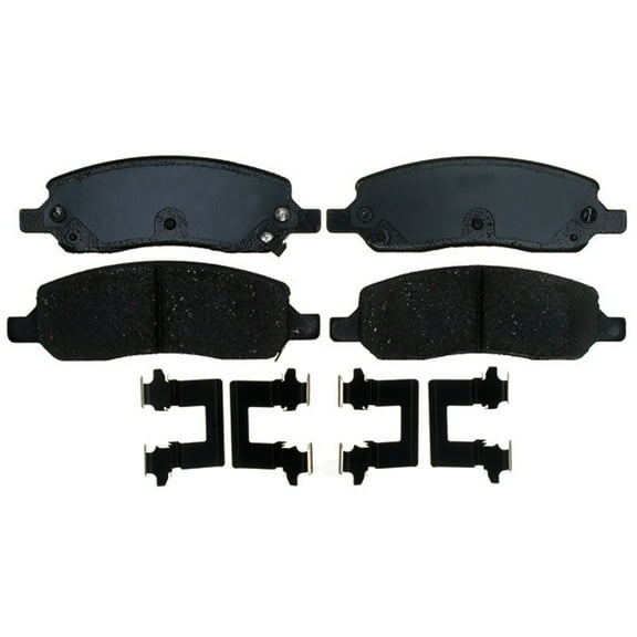 Disc Brake Pad Set Fits select: 2006-2011 BUICK LUCERNE, 2006 CADILLAC COMMERCIAL CHASSIS