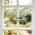 thumbnail image 4 of Seaglass Birds on a Branch, Colorful Sea Glass Bird Perch, Coastal Ocean Decor for Indoor Windows, Vibrant Sea Glass Wall Art for Nature Lovers, Unique Gift for Mom(8 Birds), 4 of 5