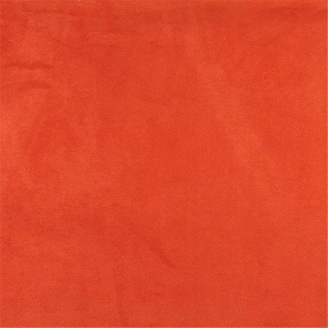 Designer Fabrics C069 54 in. Wide Orange, Microsuede Upholstery Grade Fabric