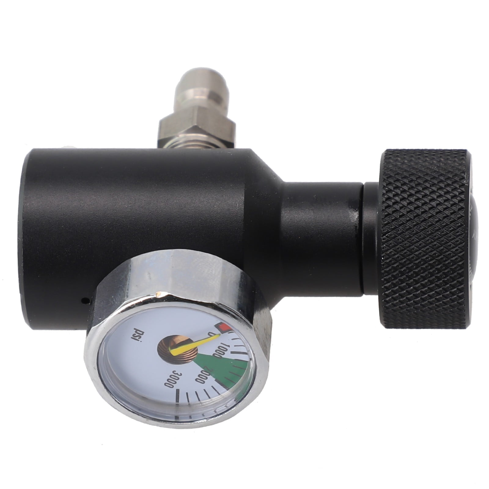 Adaptateur De Remplissage CO2 Paintball – Régulateur Avec Manomètre 3000psi – Raccord 1/8 NPT – NEUF