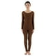 thumbnail image 2 of Mono de licra, traje de gimnasia, unitardo, ballet para mujer Café 3XL, 2 of 6