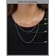 thumbnail image 4 of Platinum Plated Sterling Silver Infinite Elements Cubic Zirconia Initial Pendant Necklace, 18', (previously Collection), 4 of 4