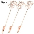 thumbnail image 3 of Double-tête Porte-Notes en Forme de Main Clips Photo de Bureau, Clip Photo Clip pour Banquets de Mariage, 3 of 8