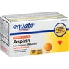 Equate Regular Strength Aspirin Pain Reliever Safety-Coated Tablets, 325mg, 100 count