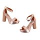thumbnail image 3 of Zapatilla para Mujer con Tacon Sandalias Gely 855 T-23 ZAPATERIAS MEXICO 855-ORO-RSA, 3 of 6