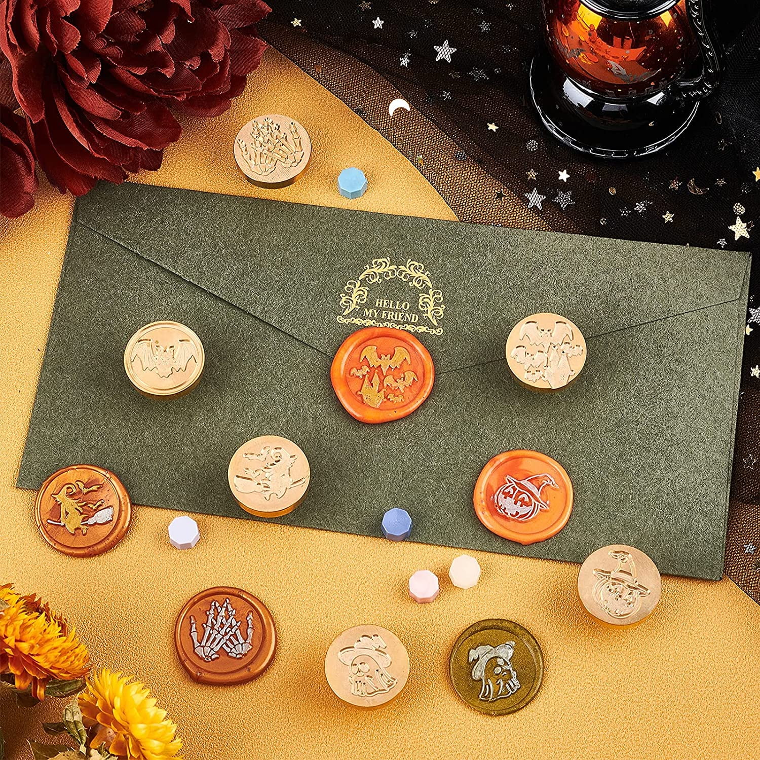 Cute Pet Wax Seal Stamp Head Replacement Vintage Sealing Wax Stamp Heads  Only No Handle for Envelopes Cards Invitations