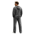thumbnail image 6 of LYEAA Fall Outfits for Men 2 Piece Lounge Wear Set Long Sleeve Hoodie and Pant Casual Two Piece Set with Pockets, 6 of 8
