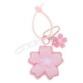 thumbnail image 2 of A Keychain Clearance! Soft Flower Keychain Style Backpack Accessory Pp Cotton Small Flower Pendant with Hanging Buckle Keychain, 2 of 9