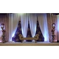 thumbnail image 2 of 115 x 120 IVORY Chiffon Voile Curtians Drapes Panels for Event Decor - Backdrop Draping, 2 of 4
