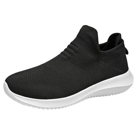 Oyedens Running Shoes for Women Comfort Orthopedic Non Slip Slip on Work Shoes Womens Walking Sneakers