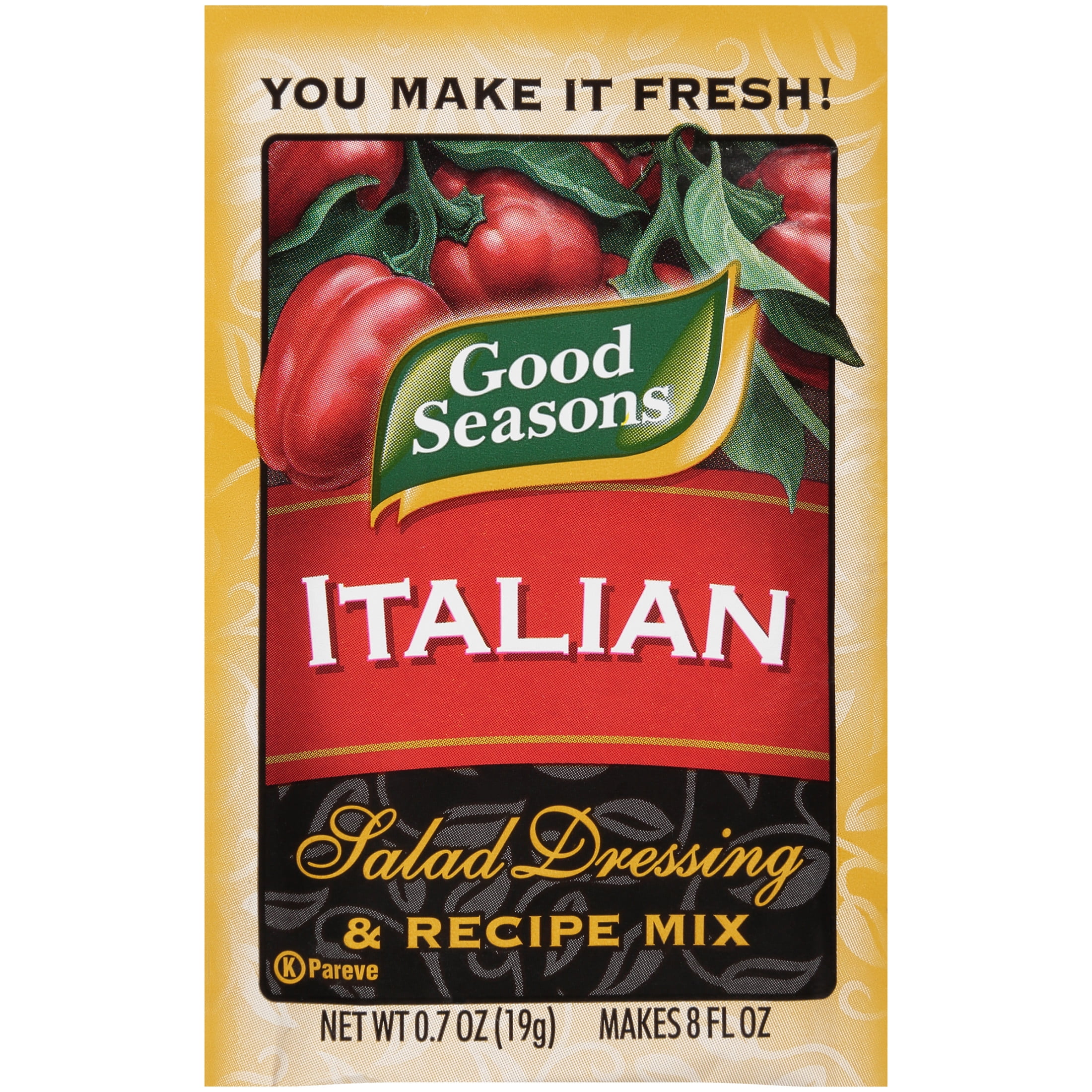 Good Seasons Italian Dry Salad Dressing and Recipe Mix .07 oz Packet (Pack of 8)