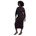 thumbnail image 3 of ELOQUII Women's Plus Size Intarsia Cardigan, 3 of 3