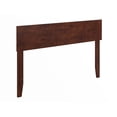 thumbnail image 4 of Pemberly Row Full Panel Solid Wood Headboard with USB Charger in Walnut, 4 of 10