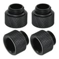 thumbnail image 6 of Male to Female Extender Fitting G1/4 x 10mm for Computer Water Cooling System Black 4pcs, 6 of 6