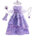 thumbnail image 1 of Encanto niñas Isabella vestido princesa Rapunzel Halloween fiesta Cosplay disfraz vestir niños ropa trajes cumpleaños graduación vestido 4T Gao Jinjia LED, 1 of 2
