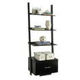 Convenience Concepts American Heritage Ladder Bookcase with File Drawer